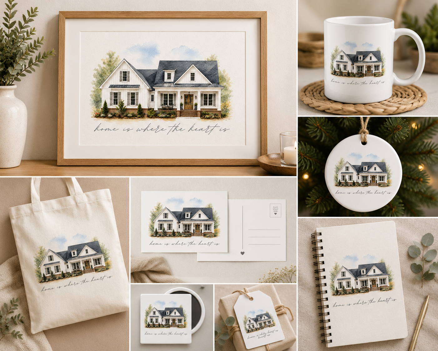 Custom House Portrait – Digital Download