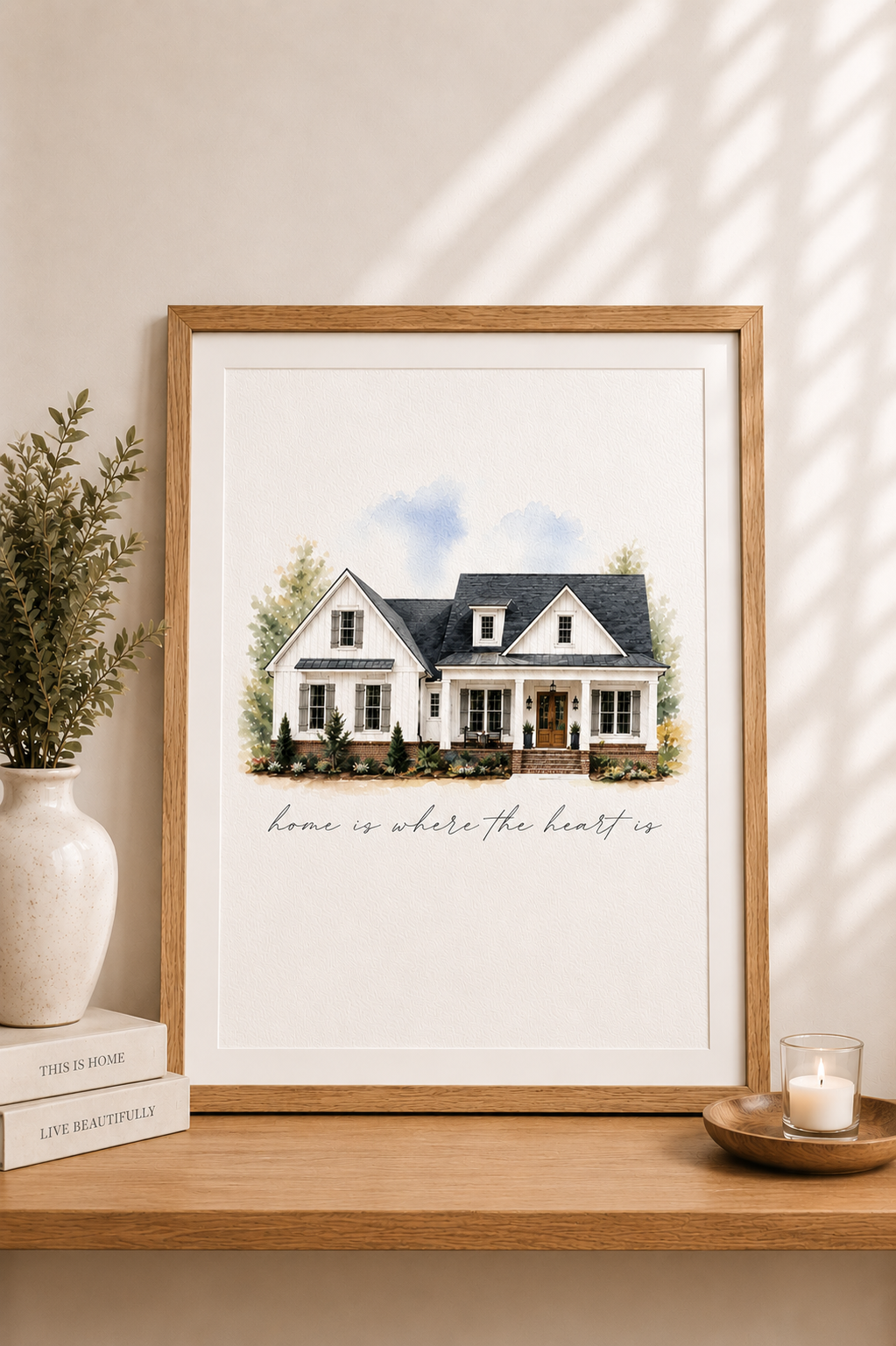 Custom House Portrait – Digital Download