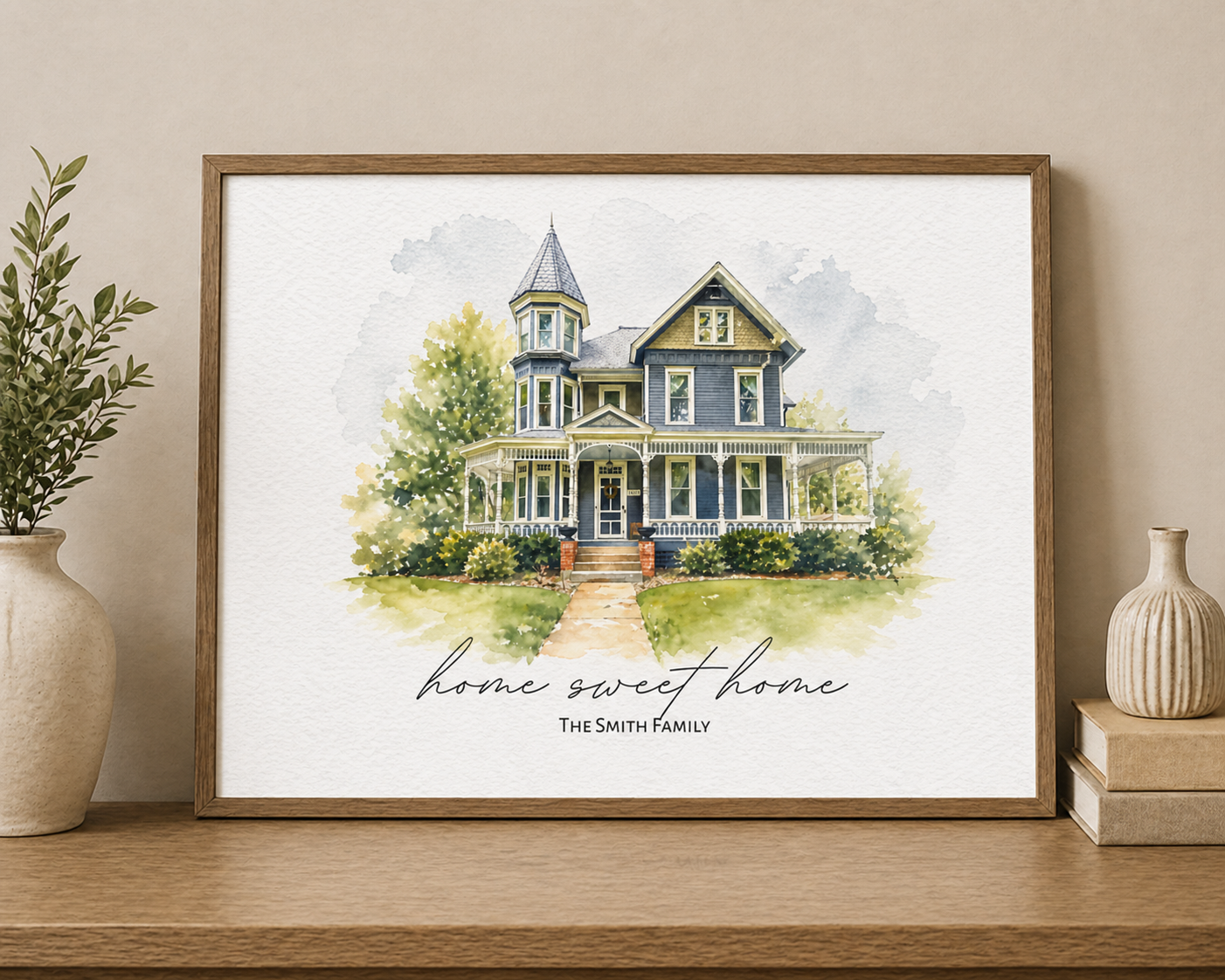 Custom House Portrait
