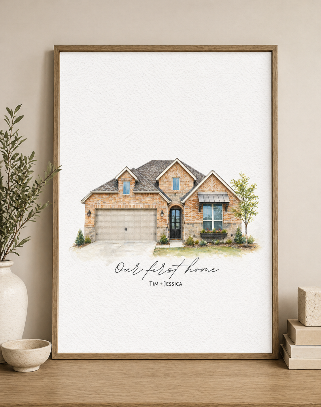 Custom House Portrait